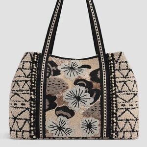NWT America and Beyond beaded tote